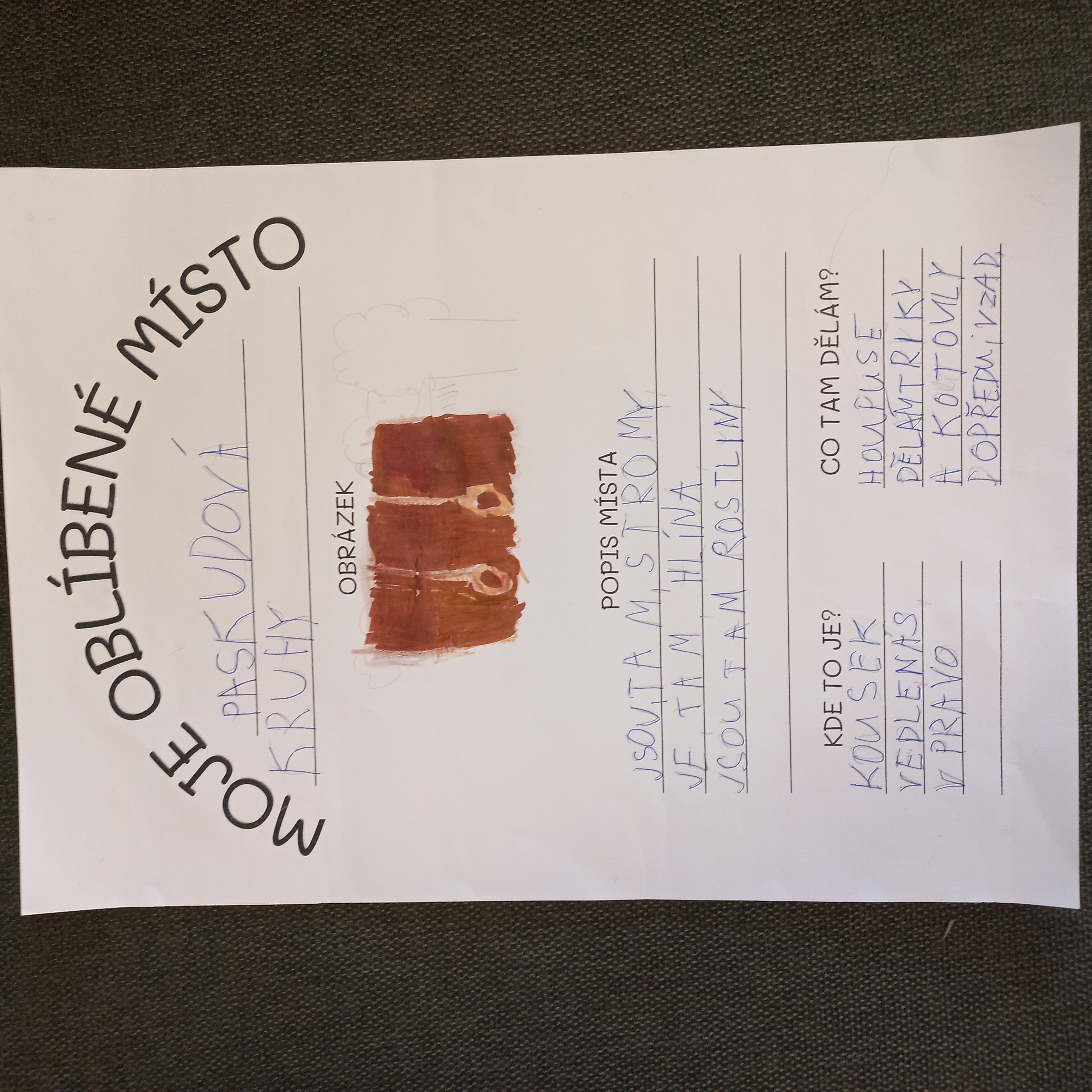 moje oblíbené